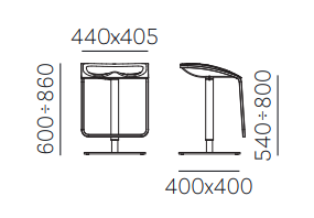 hoker Arod, hoker Pedrali, hoker do kuchni, hoker do jadalni, hoker do kuchni, hoker do restauracji, hoker do kawiarni, włoski design