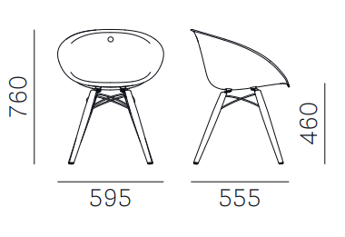 krzesło Pedrali, krzesło Gliss, designerskie krzesło, włoski design, krzesło z podłokietnikami, krzesło do jadalni, krzesło do kuchni, krzesło do restauracji, krzesło do kawiarni, krzesło konferencyjne, krzesło drewniane