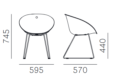 krzesło Pedrali, krzesło Gliss, designerskie krzesło, włoski design, krzesło z podłokietnikami, krzesło do jadalni, krzesło do kuchni, krzesło do restauracji, krzesło do kawiarni, krzesło konferencyjne, krzesło drewniane