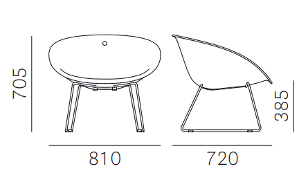 fotel Pedrali, fotel Gliss, designerski fotel, włoski design, fotel z podłokietnikami, fotel do salonu, fotel  do restauracji, fotel do kawiarni