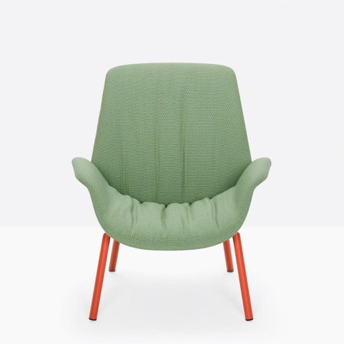 fotel Ila, fotel Pedrali, fotel tapicerowany, fotel do salonu, fotel nowoczesny, włoski design, fotel do sypialni, fotel do restauracji, ergonomiczny fotel