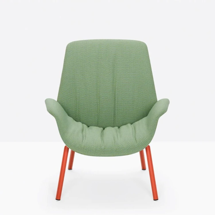 fotel Ila, fotel Pedrali, fotel tapicerowany, fotel do salonu, fotel nowoczesny, włoski design, fotel do sypialni, fotel do restauracji, ergonomiczny fotel