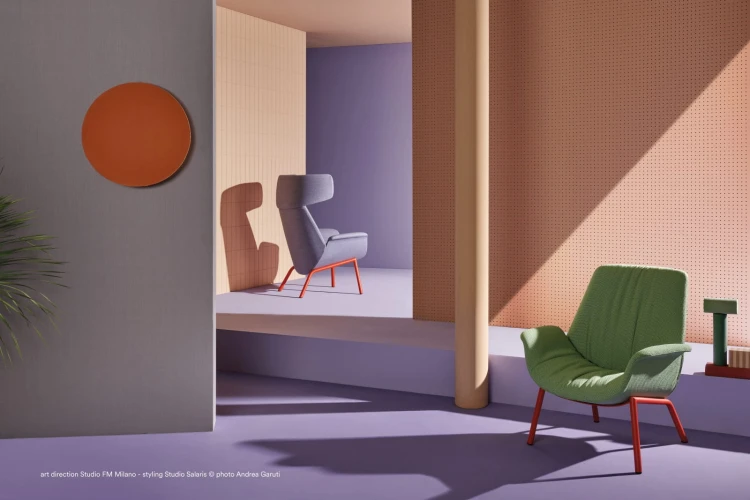 fotel Ila, fotel Pedrali, fotel tapicerowany, fotel do salonu, fotel nowoczesny, włoski design, fotel do sypialni, fotel do restauracji, ergonomiczny fotel