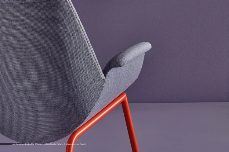 fotel Ila, fotel Pedrali, fotel tapicerowany, fotel do salonu, fotel nowoczesny, włoski design, fotel do sypialni, fotel do restauracji, ergonomiczny fotel