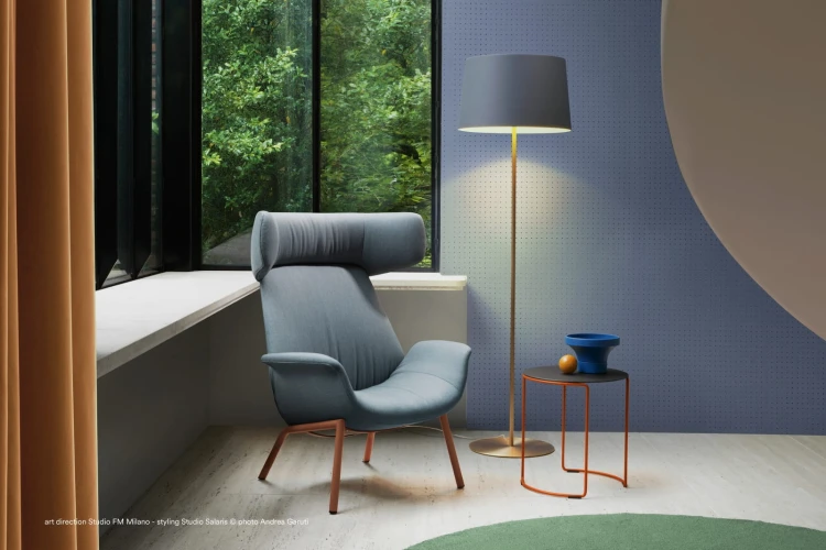 fotel Ila, fotel Pedrali, fotel tapicerowany, fotel do salonu, fotel nowoczesny, włoski design, fotel do sypialni, fotel do restauracji, ergonomiczny fotel