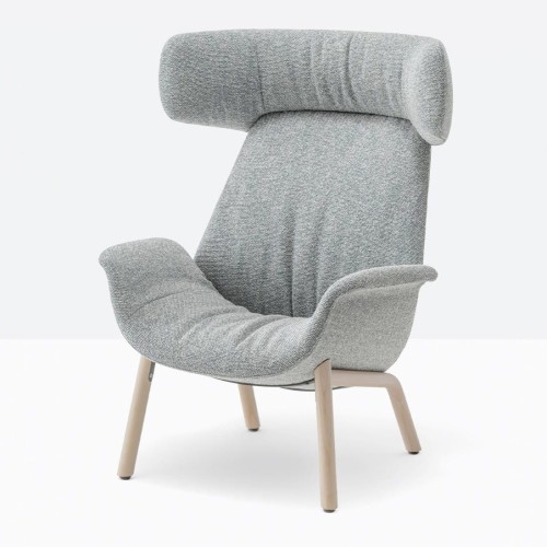 fotel Ila, fotel Pedrali, fotel tapicerowany, fotel do salonu, fotel nowoczesny, włoski design, fotel do sypialni, fotel do restauracji, ergonomiczny fotel