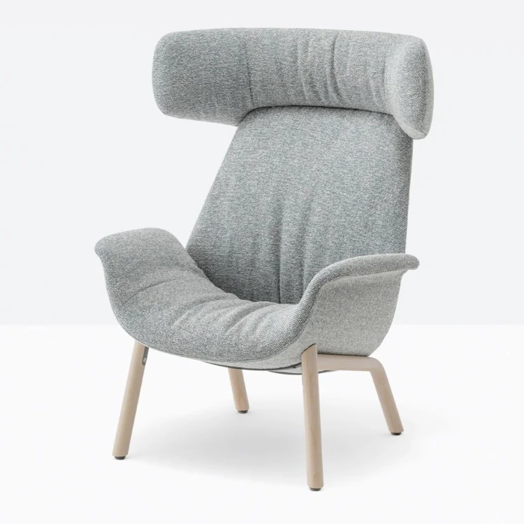 fotel Ila, fotel Pedrali, fotel tapicerowany, fotel do salonu, fotel nowoczesny, włoski design, fotel do sypialni, fotel do restauracji, ergonomiczny fotel