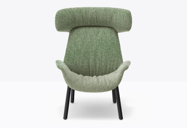 fotel Ila, fotel Pedrali, fotel tapicerowany, fotel do salonu, fotel nowoczesny, włoski design, fotel do sypialni, fotel do restauracji, ergonomiczny fotel