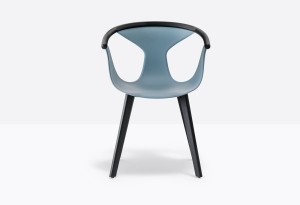 Pedrali Krzesło Fox 3725  Niebieski, Antracyt