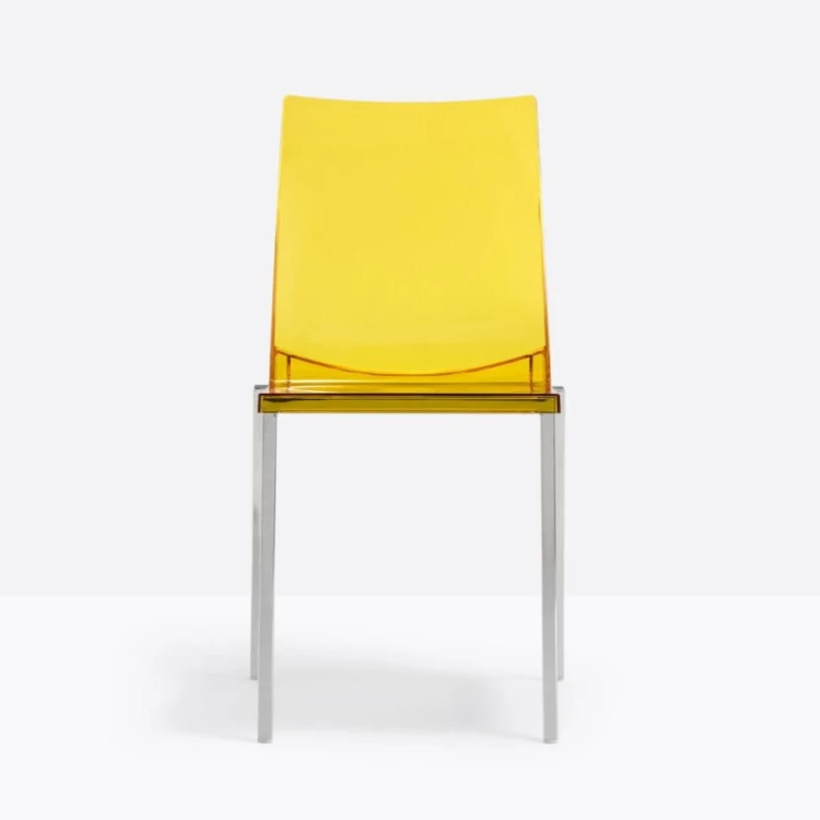 krzesło Kuadra, krzesło Pedrali, krzesło stalowe, krzesło z tworzywa, krzesło do jadalni, krzesło do kawiarni, krzesło do restauracji, nowoczesny design, włoski design