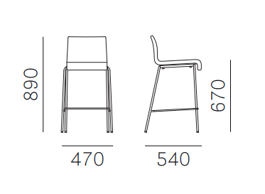 hoker Kuadra, hoker Pedrali, hoker stalowy, hoker do jadalni, hoker do kawiarni, hoker do restauracji, nowoczesny design, włoski design