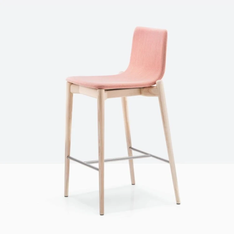 hoker Malmo, hoker Pedrali, hoker drewniany, włoski hoker, hoker do jadalni, hoker do kuchni, hoker do restauracji, nowoczesny design, włoski design