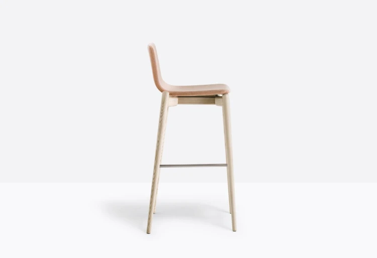 hoker Malmo, hoker Pedrali, hoker drewniany, włoski hoker, hoker do jadalni, hoker do kuchni, hoker do restauracji, nowoczesny design, włoski design