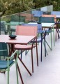 krzesło Vera, krzesło Vermobil, włoskie meble, outdoor furniture, krzesło outdoorowe, krzesło sztaplowane, krzesło tarasowe, krzesło metalowe, krzesło odporne na warunki atmosferyczne