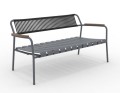 sofa Verdea, sofa Vermobil, sofa aluminiowa, sofa sztaplowana, sofa outdoorowa, sofa odporna na warunki atmosferyczne, sofa tarasowa