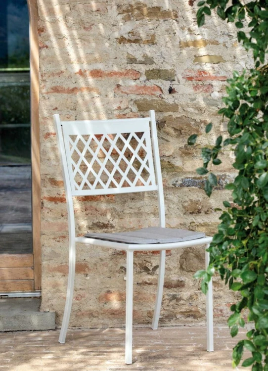 krzesło Summertime, krzesło sztaplowane, krzesło ogrodowe, krzesło outdoorowe, krzesło metalowe, krzesło ażurowe, krzesło ogrodowe, krzesło do restauracji