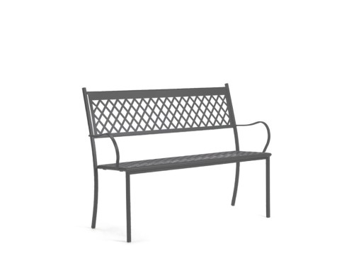 ławka Summertime, ławka sztaplowana, ławka ogrodowa, ławka outdoorowa, ławka metalowa, ławka ażurowa, ławka ogrodowa, ławka do restauracji