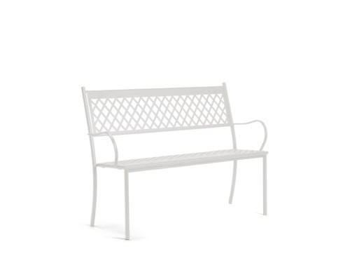 ławka Summertime, ławka sztaplowana, ławka ogrodowa, ławka outdoorowa, ławka metalowa, ławka ażurowa, ławka ogrodowa, ławka do restauracji