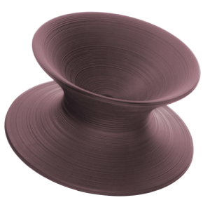 Fotel Spun fioletowy - Magis