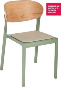 Krzesło Bake Wood Pad olivo - Ezpeleta