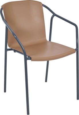 krzesło Rod, krzesło Ezpeleta, krzesło sztaplowane, krzesło outdoorowe, krzesło tarasowe