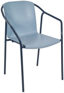 Krzesło Rod anthracite/blue grey - Ezpeleta
