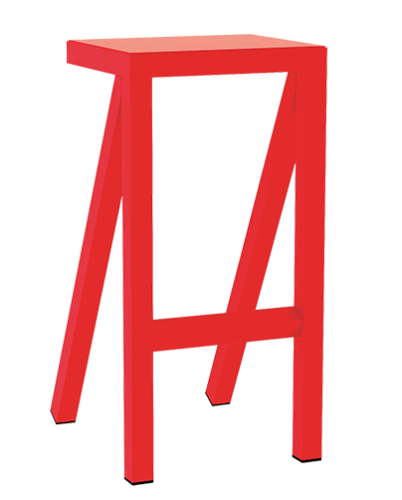 hoker Bureaurama, hoker Magis, hoker aluminium, hoker outdoorowy, hoker odporny na warunki atmosferyczne, hoker jadalniany