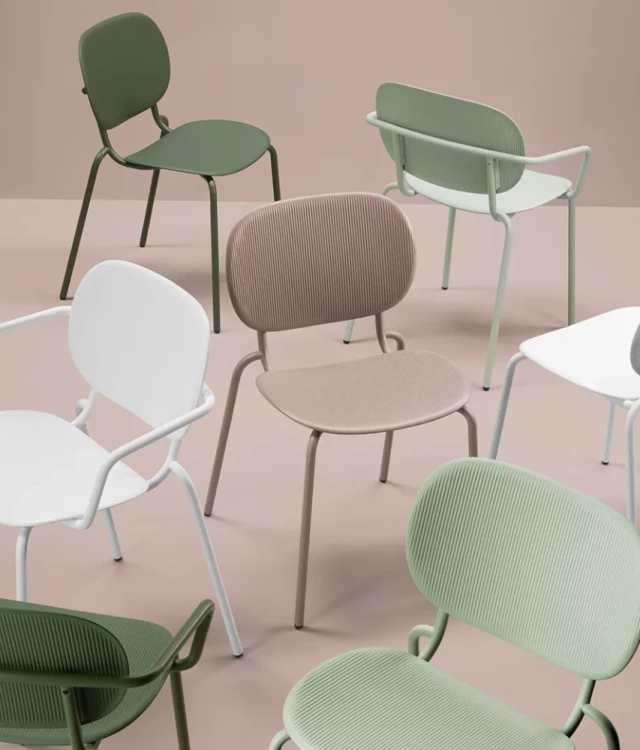 krzesło Si-si Vibes, krzesło Scab Design, krzesło sztaplowane, krzesło outdoorowe, krzesło do jadalni, krzesło tarasowe