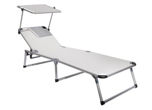 Leżak Merivo kość słoniowa - Greenwood