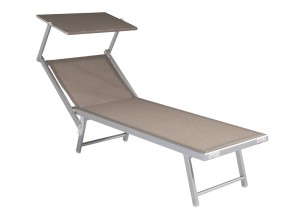 Leżak Cecilia beżowy - Greenwood