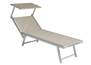 Leżak Cecilia piaskowy - Greenwood