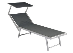 Leżak Cecilia szary - Greenwood