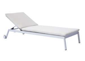 Leżak Porto biały - Greenwood