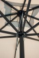 parasol Bora, parasol Greenwood, parasol ogrodowy, parasol aluminiowy, parasol rozkładany