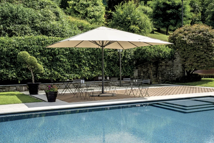 parasol Palma, parasol Greenwood, parasol ogrodowy, parasol aluminiowy, parasol rozkładany