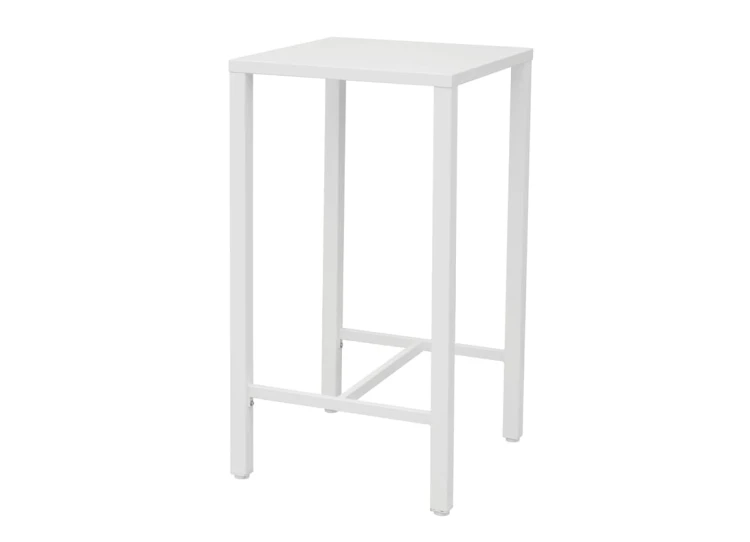 stolik barowy Iseo, stolik barowy Greenwood, stolik barowy metalowy, stolik do ogródka restauracyjnego, stolik do restauracji, stolik outdoorowy, stolik odporny na warunki atmosferyczne, stolik sztaplowany