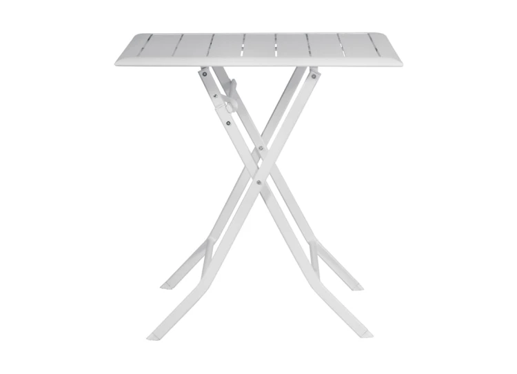 stół Lucca, Greenwood, stół składany, stół balkonowy, stół tarasowy, stół metalowy, stół outdoorowy