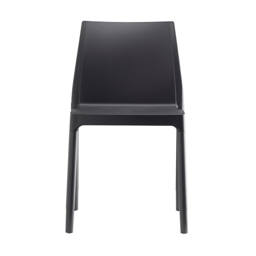 Krzesło Chloe Trend Mon Amour 2638 81 Scab Design antracytowe nowoczesność uniwersalność prostota komfort wysoka jakość włoskie do restauracji do kawiarni
