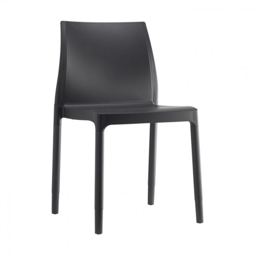 Krzesło Chloe Trend Mon Amour 2638 81 Scab Design antracytowe nowoczesność uniwersalność prostota komfort wysoka jakość włoskie do restauracji do kawiarni