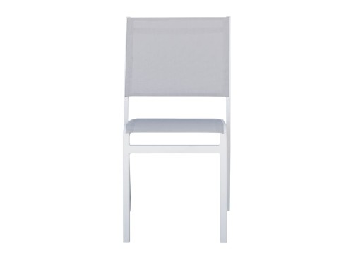 krzesło Pola, krzesło aluminiowe, krzesło sztaplowane, krzesło outdoorowe, krzesło na taras, meble ogrodowe