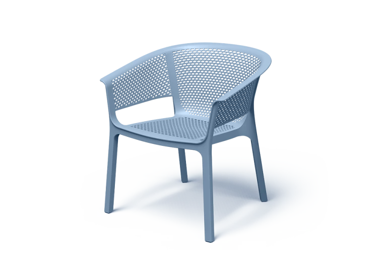 fotel Nexo, fotel Ferne, fotel z tworzywa, fotel outdoorowy, fotel tarasowy, fotel sztaplowany, fotel ogrodowy