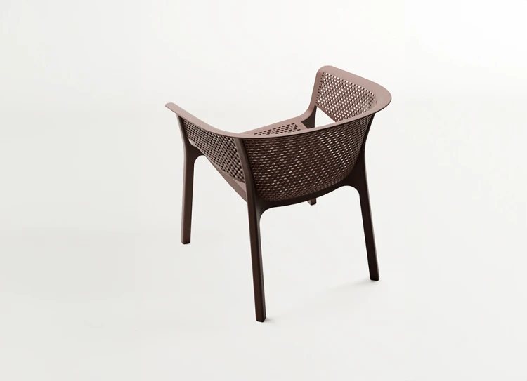 fotel Nexo, fotel Ferne, fotel z tworzywa, fotel outdoorowy, fotel tarasowy, fotel sztaplowany, fotel ogrodowy