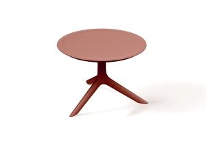 Stolik kawowy Rimo 59 cm ceglasty - Ferne