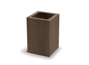 Donica Geneca Square 34 cm brązowy - Ethick