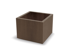 Donica Geneca Square 58 cm brązowy - Ethick