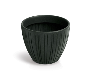 Donica Fero Round 38 cm czarny - Ethick