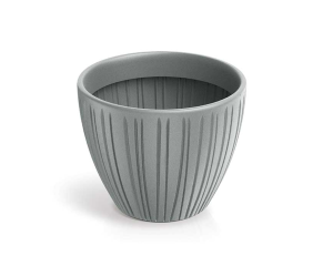 Donica Fero Round 38 cm szary - Ethick