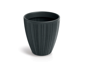 Donica Fero Round 42 cm antracytowy - Ethick