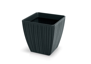 Donica Fero Square 48 cm czarny - Ethick