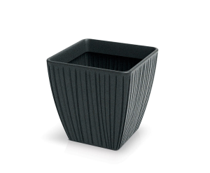 Donica Fero Square 48 cm antracytowy - Ethick